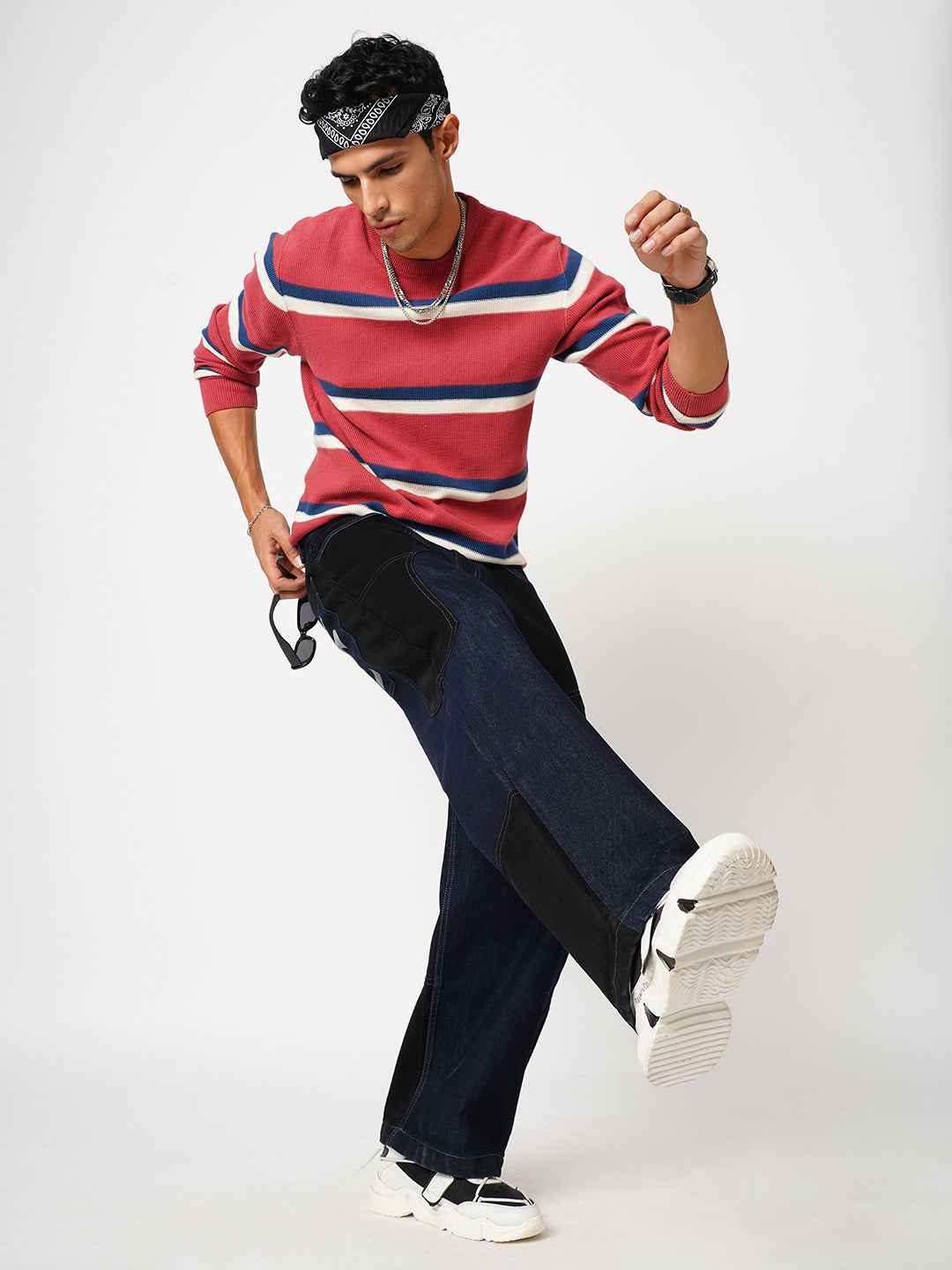 Men's Dark Remix Straight Fit Jeans B5IVE