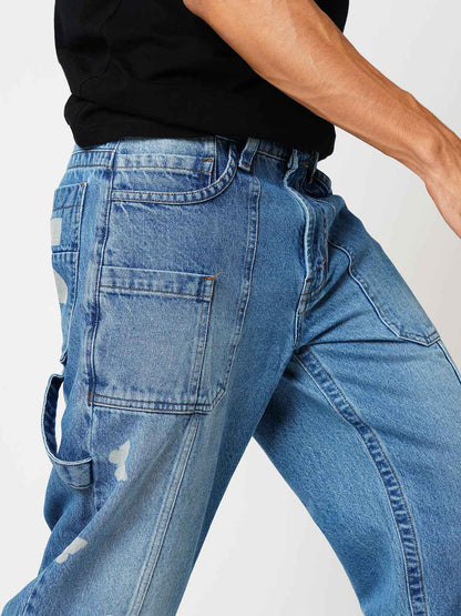 Men's Butterfly Effect Baggy Fit Jeans B5IVE