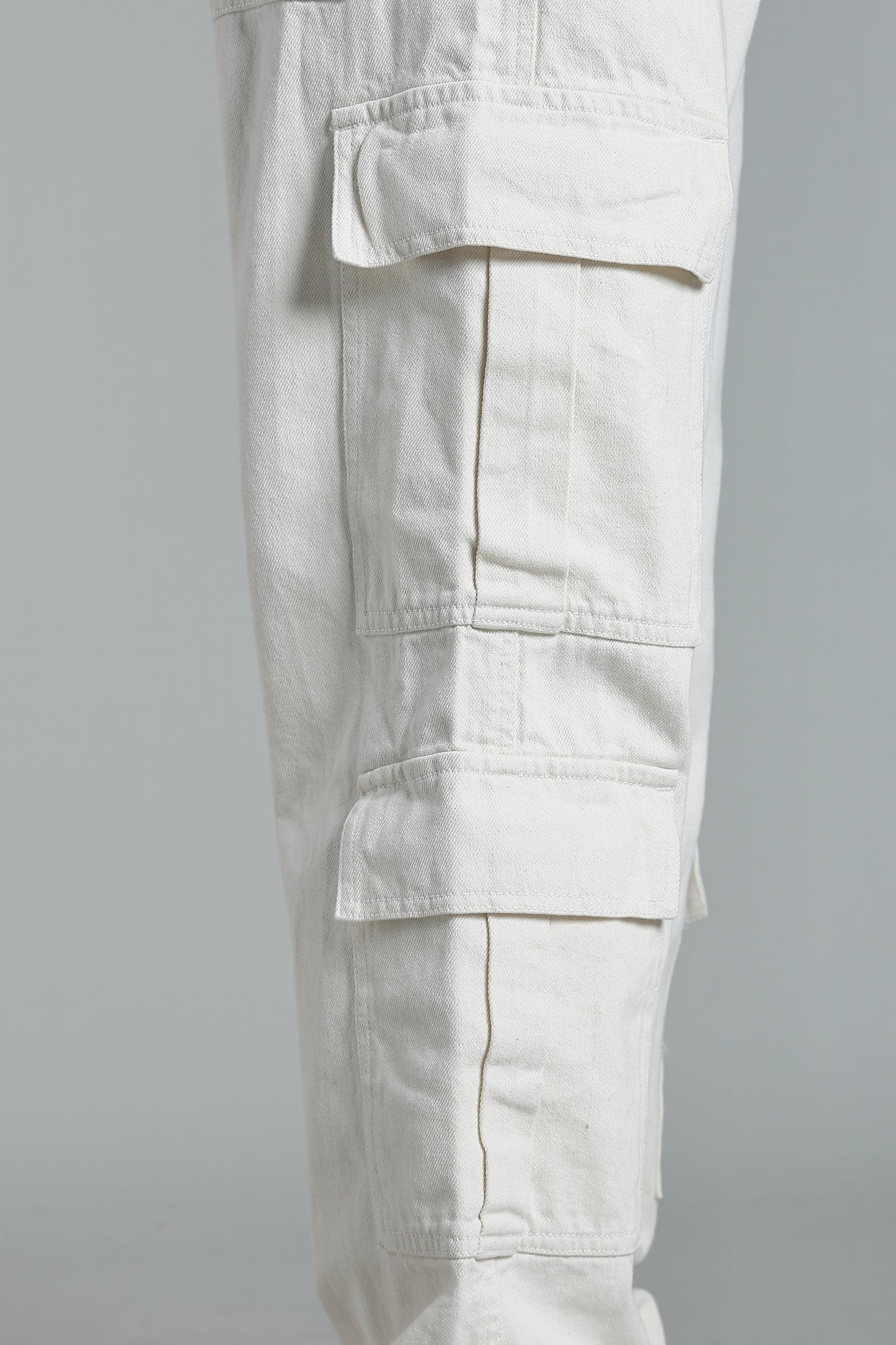 8 Pocket Cargo Denim | Baggy Fit Jeans | Off-White