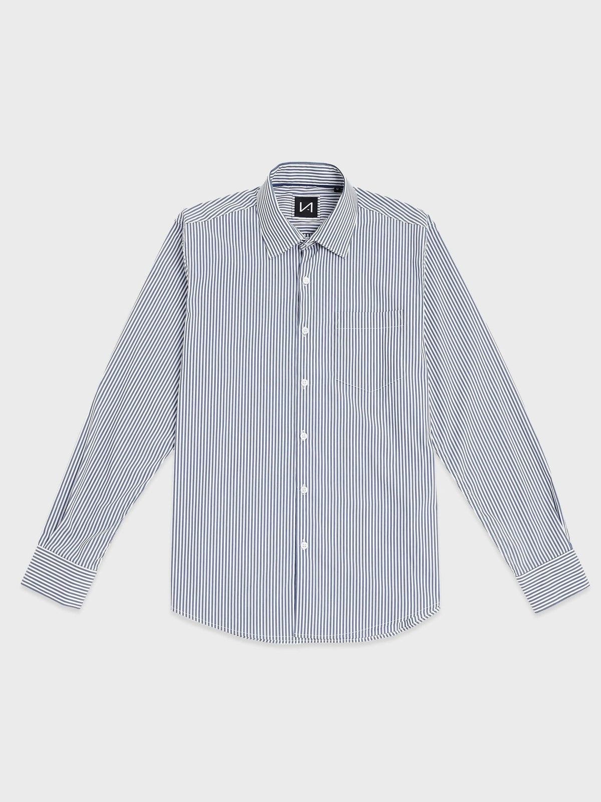 Earthy Stripes - White and Navy