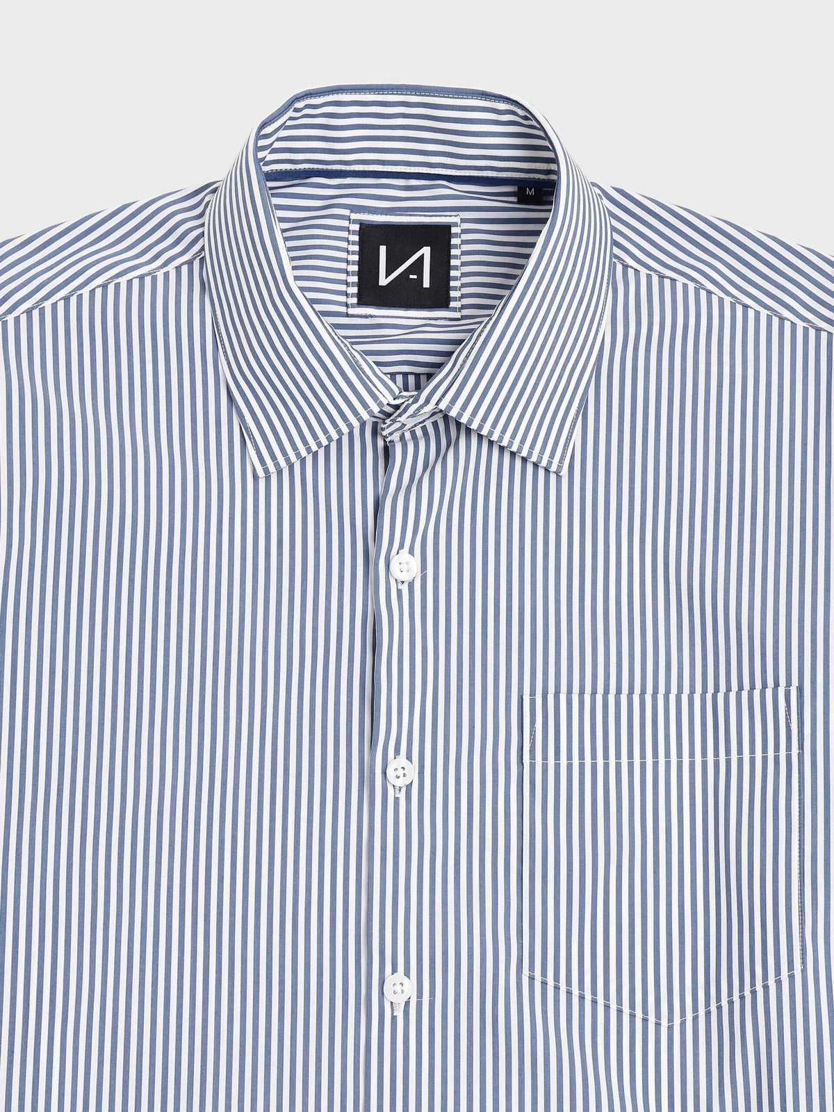 Earthy Stripes - White and Navy