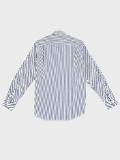 Earthy Stripes - White and Navy