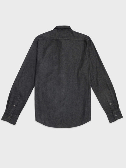 Vintage Denim Shirt - Dark Charcoal