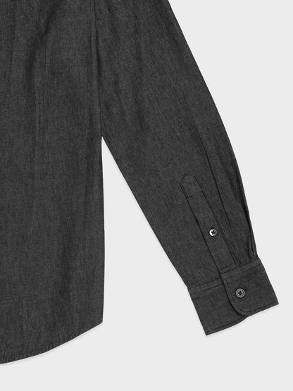 Vintage Denim Shirt - Dark Charcoal