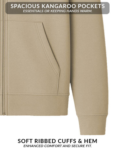 Men’s Regular Fit Zip-Up Hoodie