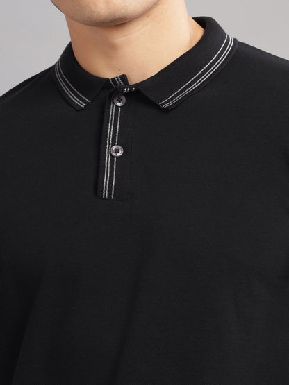 Black Polo T-shirt