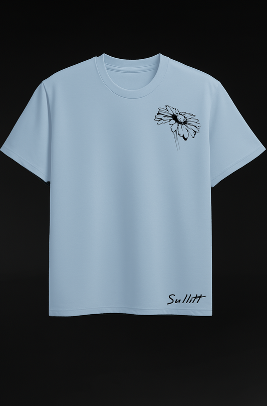 Blue Blossom Rain Flower Tee