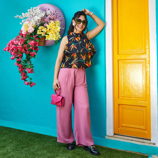 Flora Cold-Shoulder Top