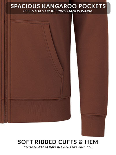 Men’s Regular Fit Zip-Up Hoodie