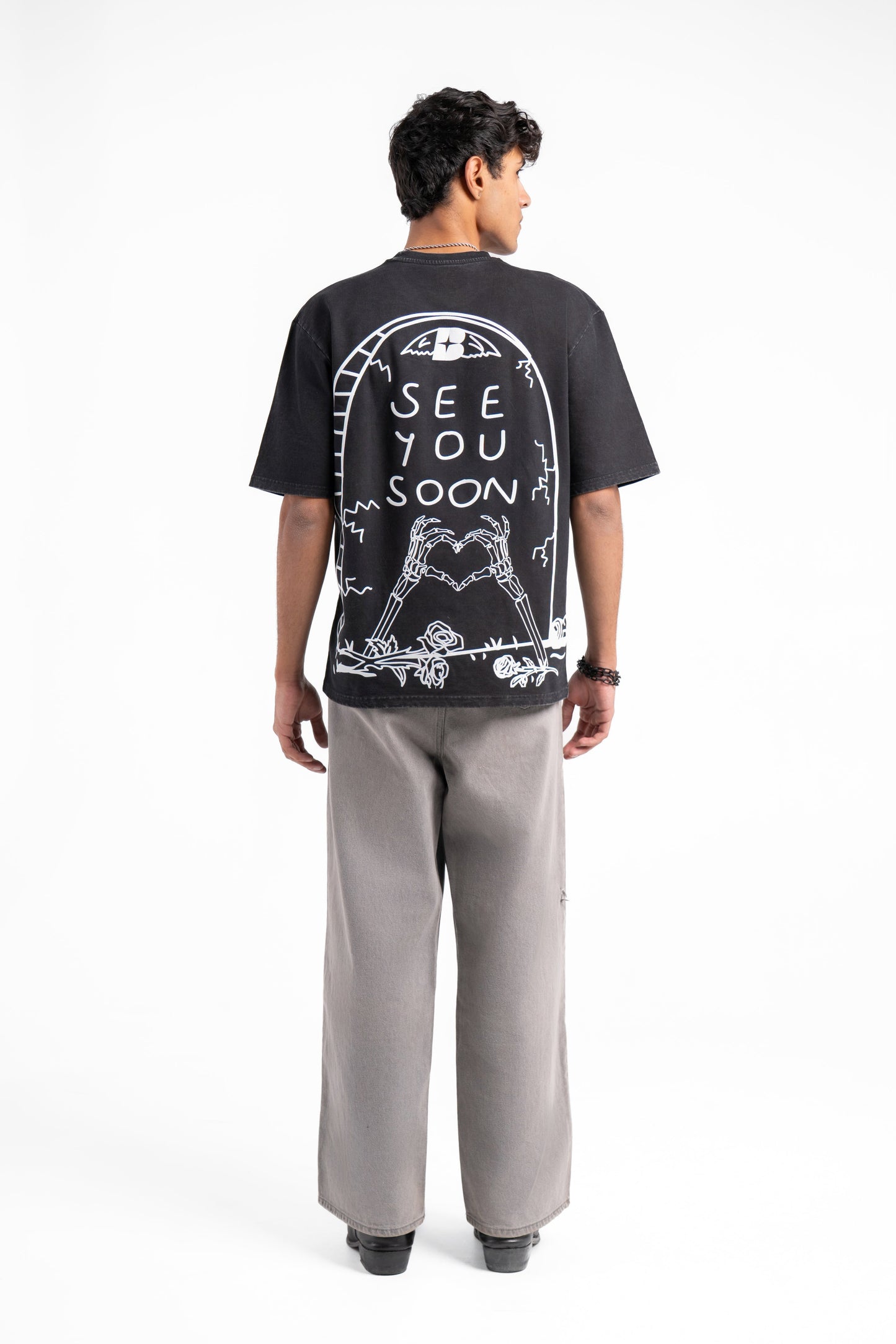 SEE YOU SOON ACID WASH TEE