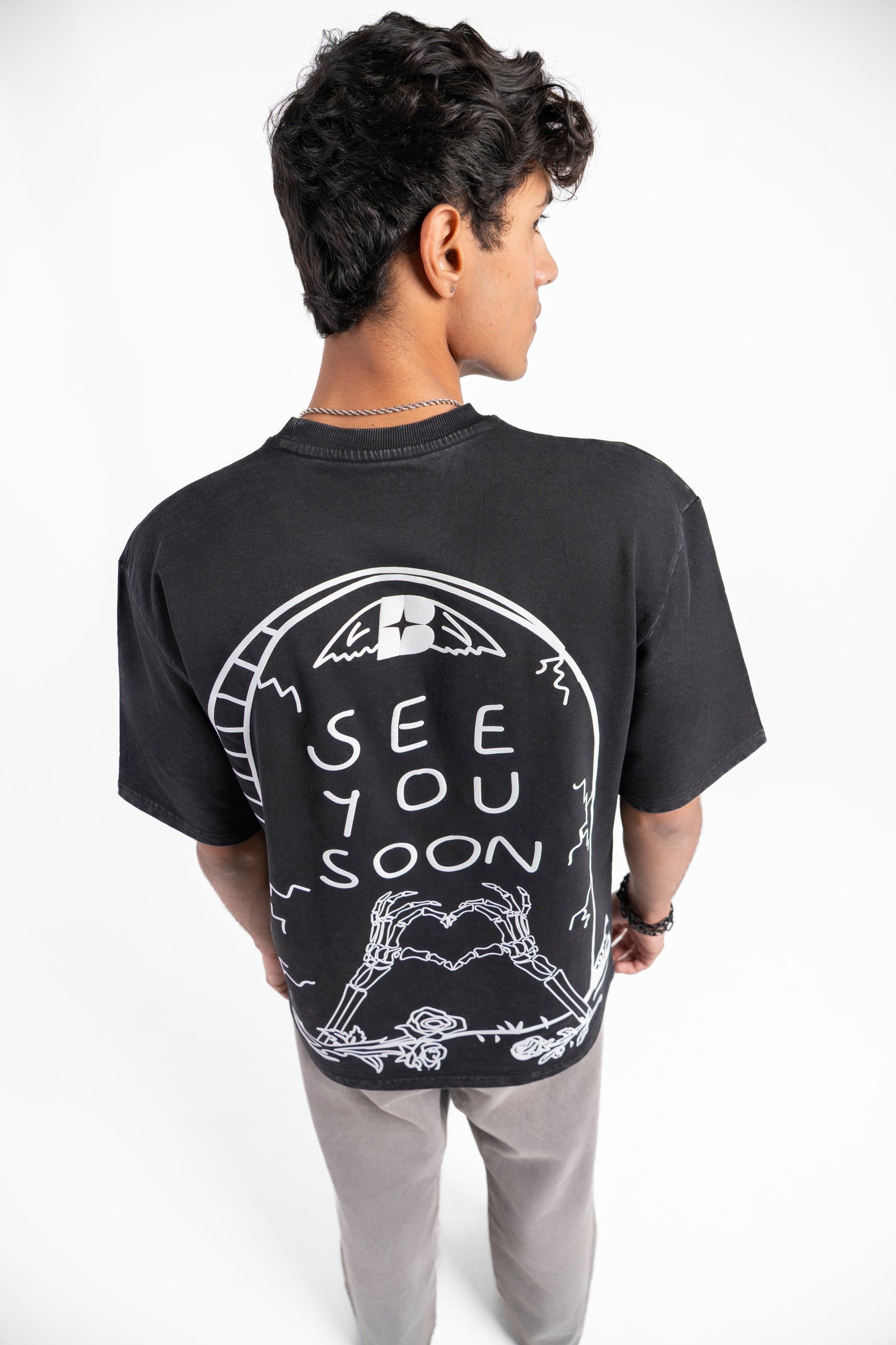 SEE YOU SOON ACID WASH TEE