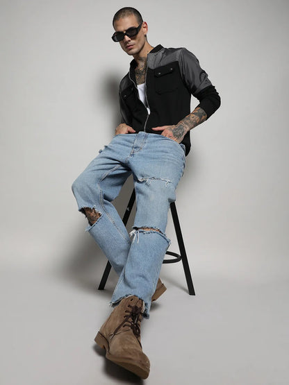 Zip-Front Jacket With Flap Pocket