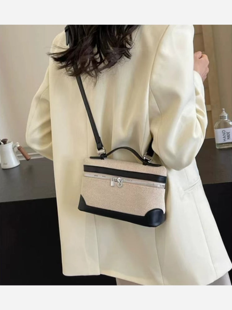 Boxed Bliss Black Sling Bag Charme