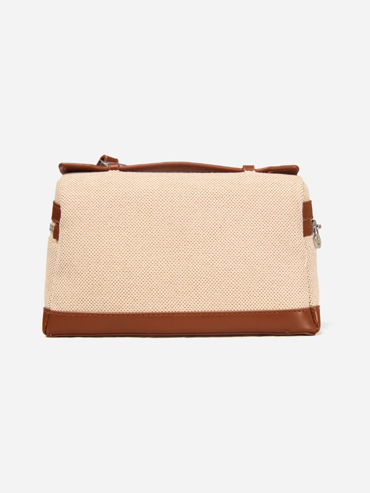 Boxed Bliss Brown Sling Bag Charme