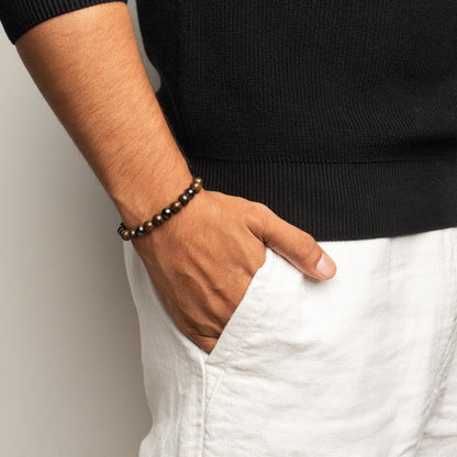 Bronz - Beaded Bracelet Zach