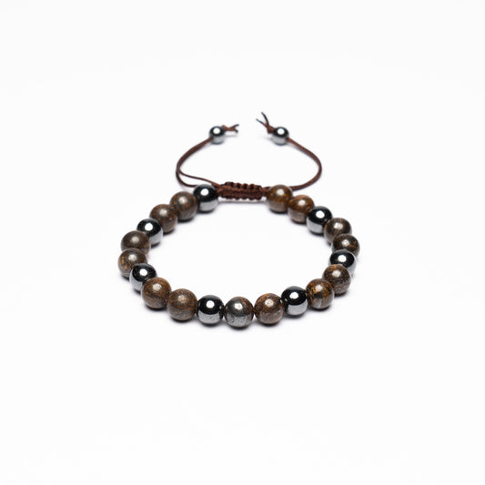 Bronz - Beaded Bracelet Zach