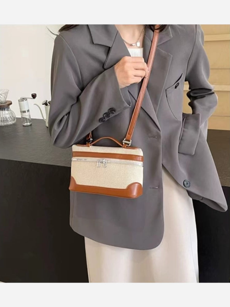 Boxed Bliss Brown Sling Bag Charme