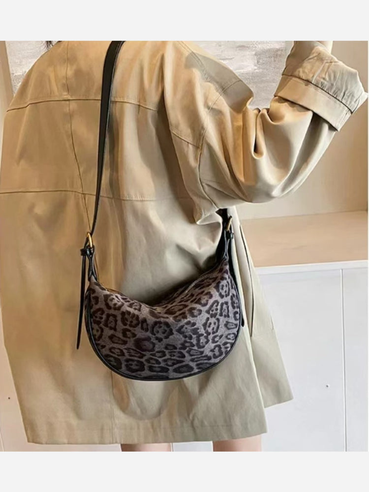 Safari Grey Sling Bag Charme