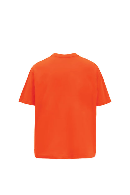 Butterfly Effect Oversized Orange T-Shirt Main Character