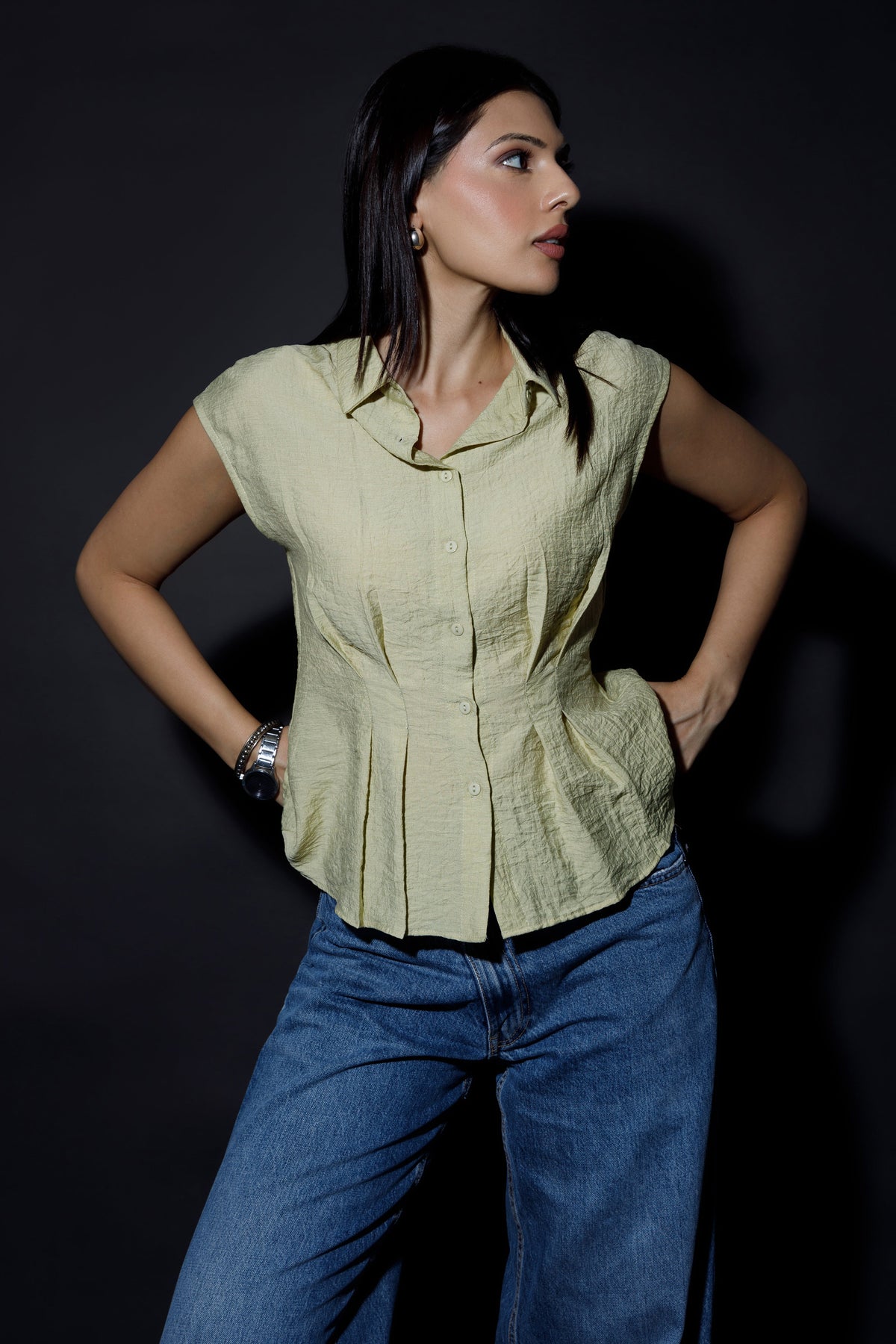 Crinkled Shirt