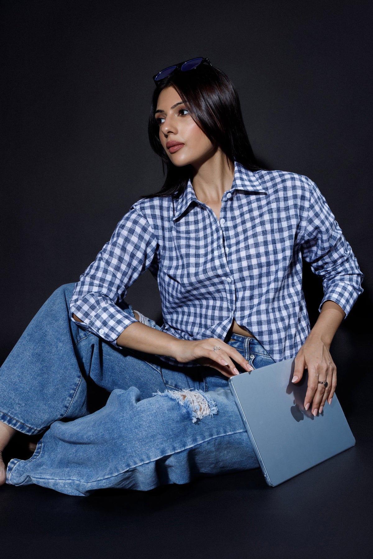 Relaxed Fit Checkered Shirt