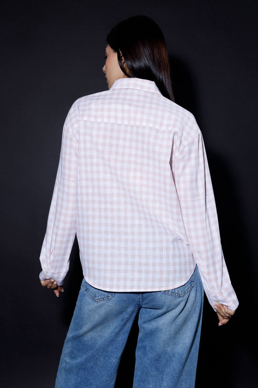 Relaxed Fit Checkered Shirt