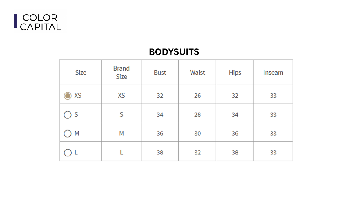 Size guide