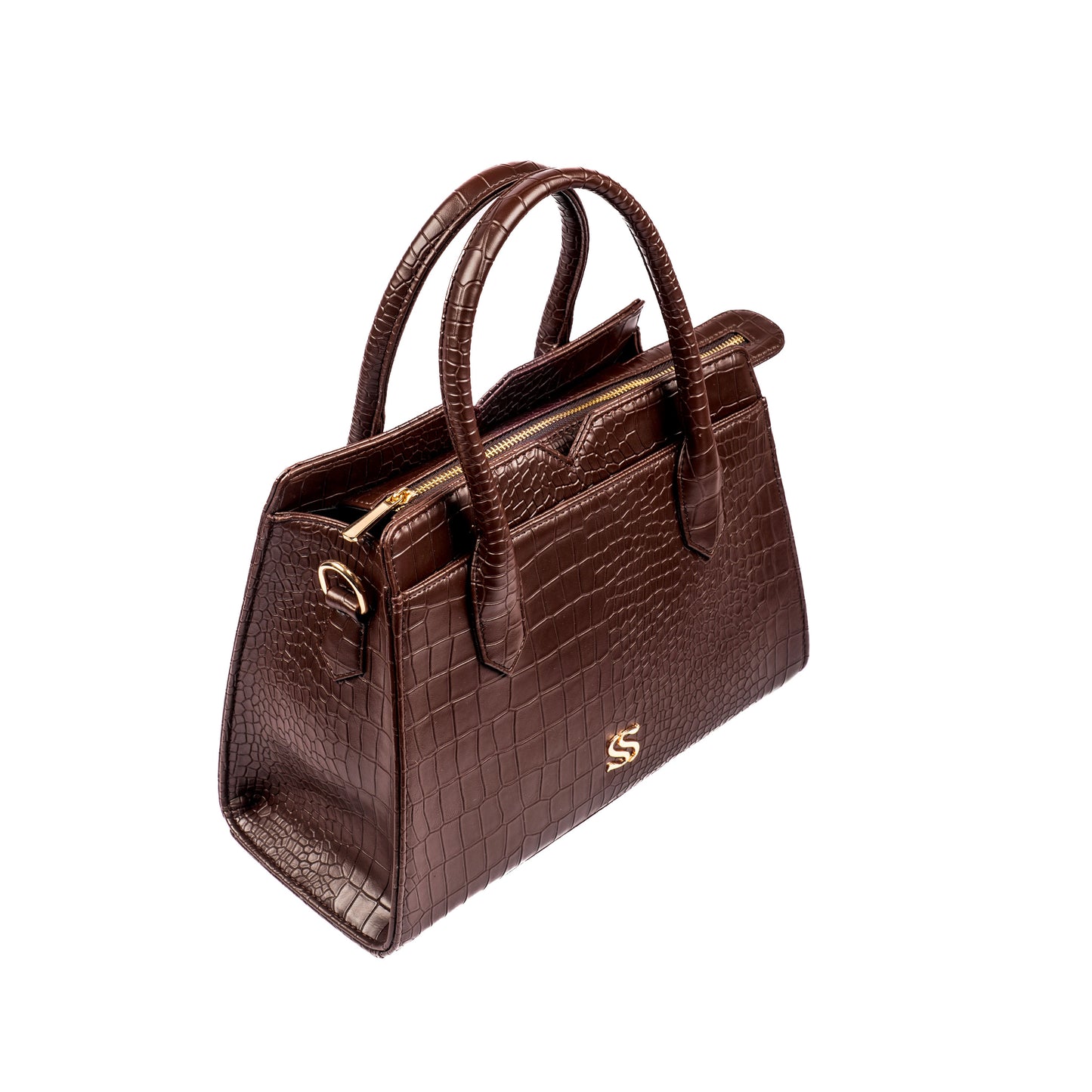 Mahogany Mystique Poise Handbag