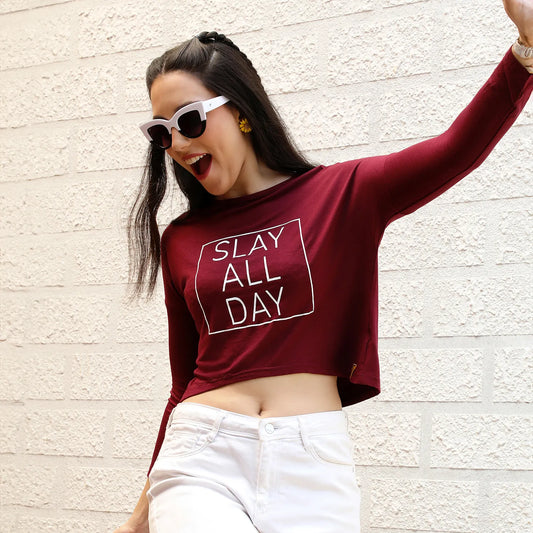 Slay All Day Top