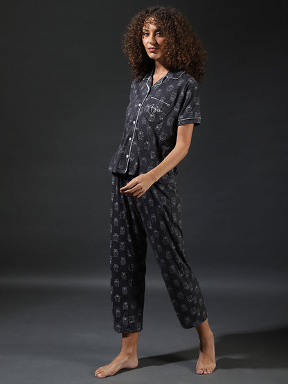 Printed Pyjama Set