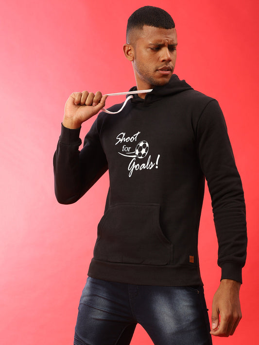 Shoot For Goals Hoodie With Kangaroo Pocket