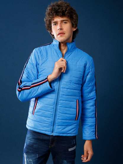 High Neck Quilted Jacket