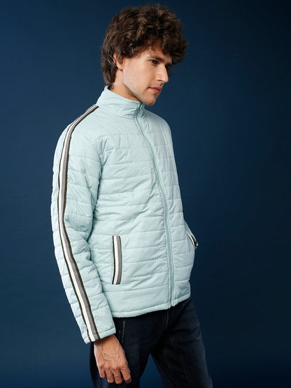 High Neck Quilted Jacket