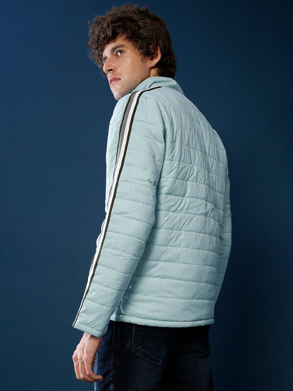 High Neck Quilted Jacket