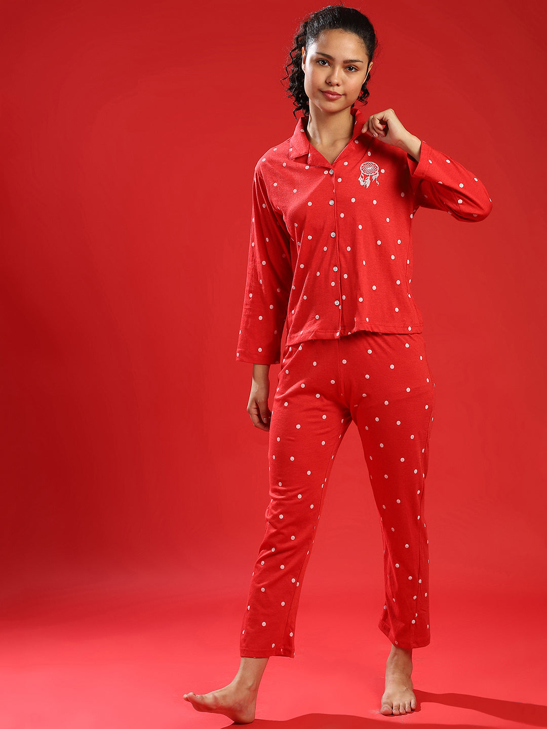 Printed Pyjama Set
