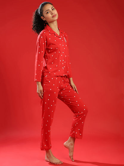 Printed Pyjama Set