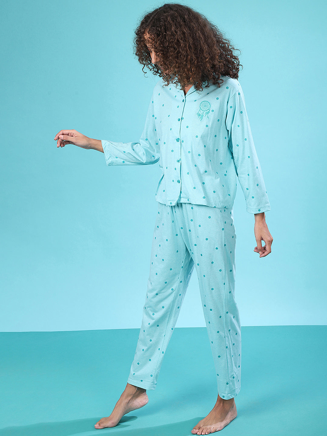 Printed Pyjama Set