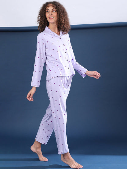 Printed Pyjama Set