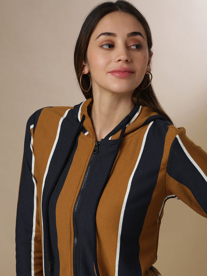 Striped Hoodie