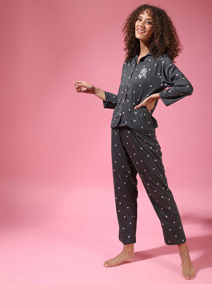 Printed Pyjama Set