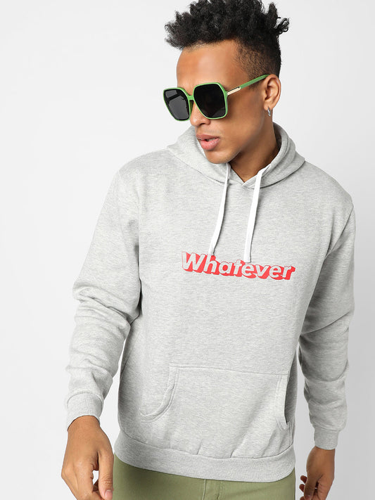 Whatever Hoodie With Kangaroo Pocket