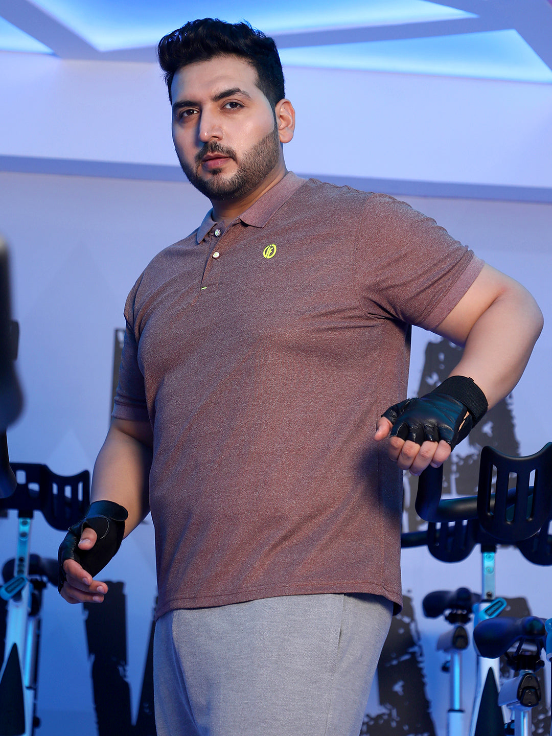 Basic Activewear Polo T-Shirt