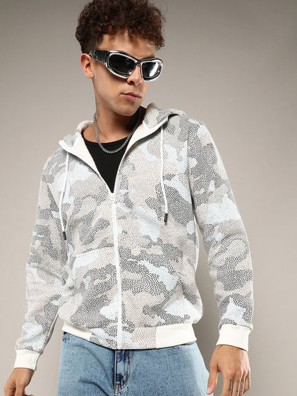 Abstract Dotted Sweatshirt