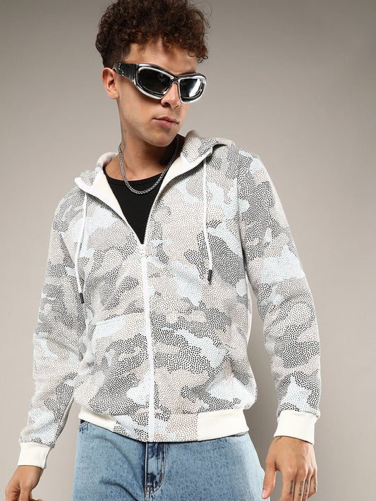 Abstract Dotted Sweatshirt