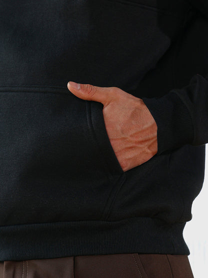Panel-Stitch Knit Sweatshirt