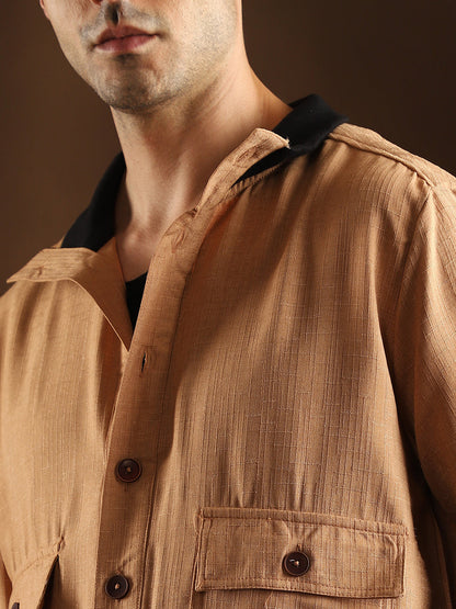 Tactile-Utility Bomber Jacket