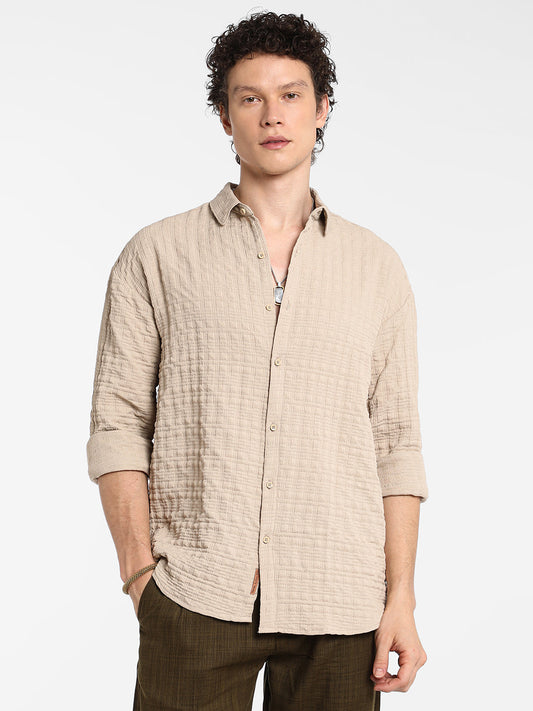 Dimentional-Textured Shirt