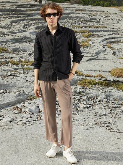 Quad-Tactile Oversized Shirt