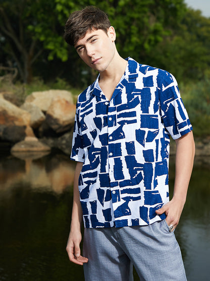 Imprint Oversized Shirt
