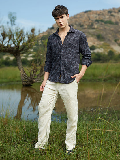 Faded Corduroy Oversized Shirt